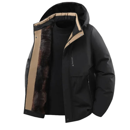 Winter Outdoor Leisure Fishing Windproof Warm Parker Cotton Jacket Comfortable Fashionable Versatile High-quality Padded Jacket