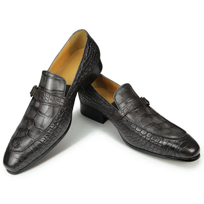 Men Genuine Leather Oxford Shoes|Formal&Casual Dress Shoes|Comfortable Driving Shoes|Handcrafted Men's Business & Party Footwear