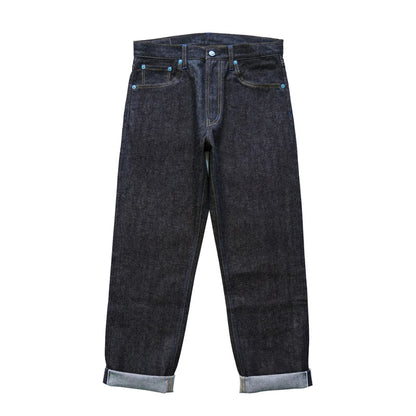 SZ6601-10OZ Men Jeans Selvedge Sanforized Denim Jeans Summer Indigo Jeans for Man Regular Fit Straight Leg 10 Oz