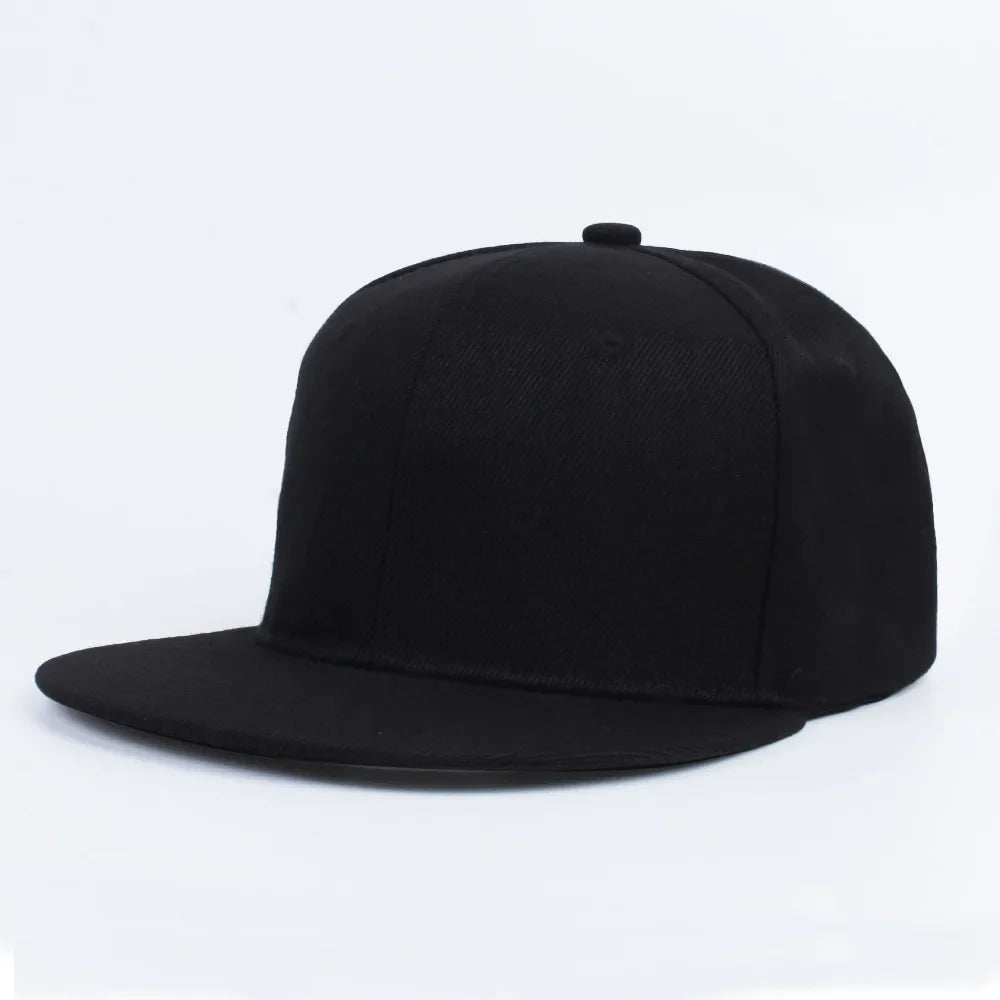 New Hot Sale Cap Plain Snapback Hat High Quality Adult Hip Hop Baseball Cap Men Women Outdoor Leisure Baseball Hat