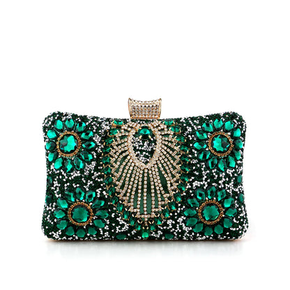 Tassel Women Evening Bags Diamonds Small Day Clutch Luxury New Chain Shoulder Handbags For Party Holder Purse