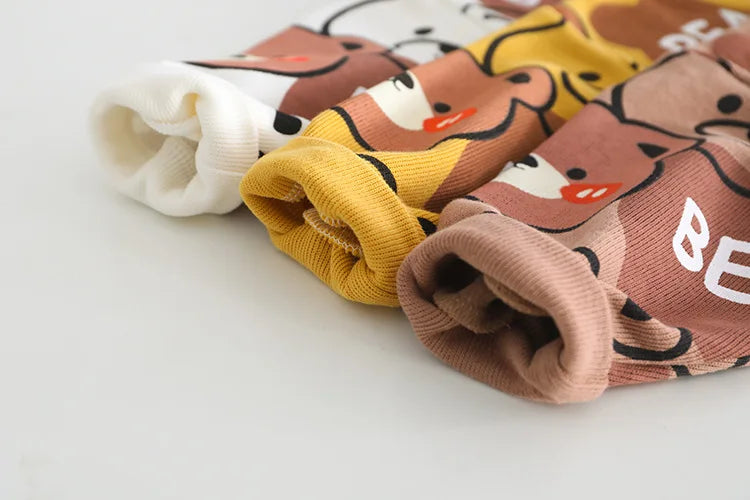 New Autumn Baby Clothes Children Boys Cartoon T-Shirt Pants 2Pcs/Set Kids Girls Outfits Toddler Casual Costume Infant Tracksuits