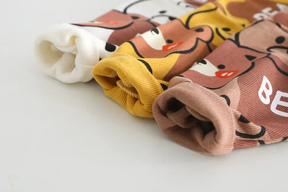New Autumn Baby Clothes Children Boys Cartoon T-Shirt Pants 2Pcs/Set Kids Girls Outfits Toddler Casual Costume Infant Tracksuits
