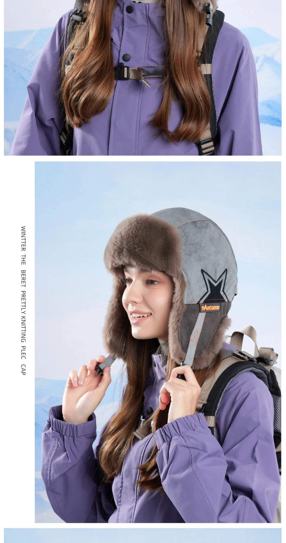 Russian Hat Men Women New Thick Warm Autumn Winter Fur Hat Male Female Windproof Snow Ski Trapper Earflap Cap Bomber Hat