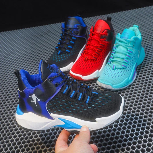 Baby's New Soft/Breathable Sports Games Sports Basketball Soccer Running Shoes Kids Hot Sale Summer School Students Sneakers