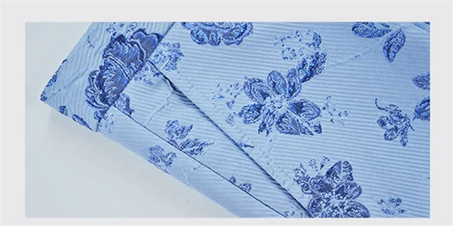 New Men Luxury Jacquard Suit Pants Fashion Wedding Party Groom Dress Trouser