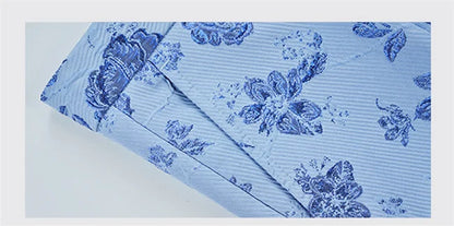 New Men Luxury Jacquard Suit Pants Fashion Wedding Party Groom Dress Trouser