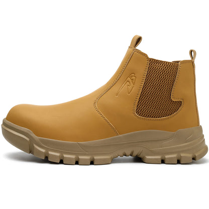 2025 Work Sneakers Men Indestructible Shoes Work Safety Shoes With Steel Toe Cap Puncture-Proof Male Security Protective Shoes