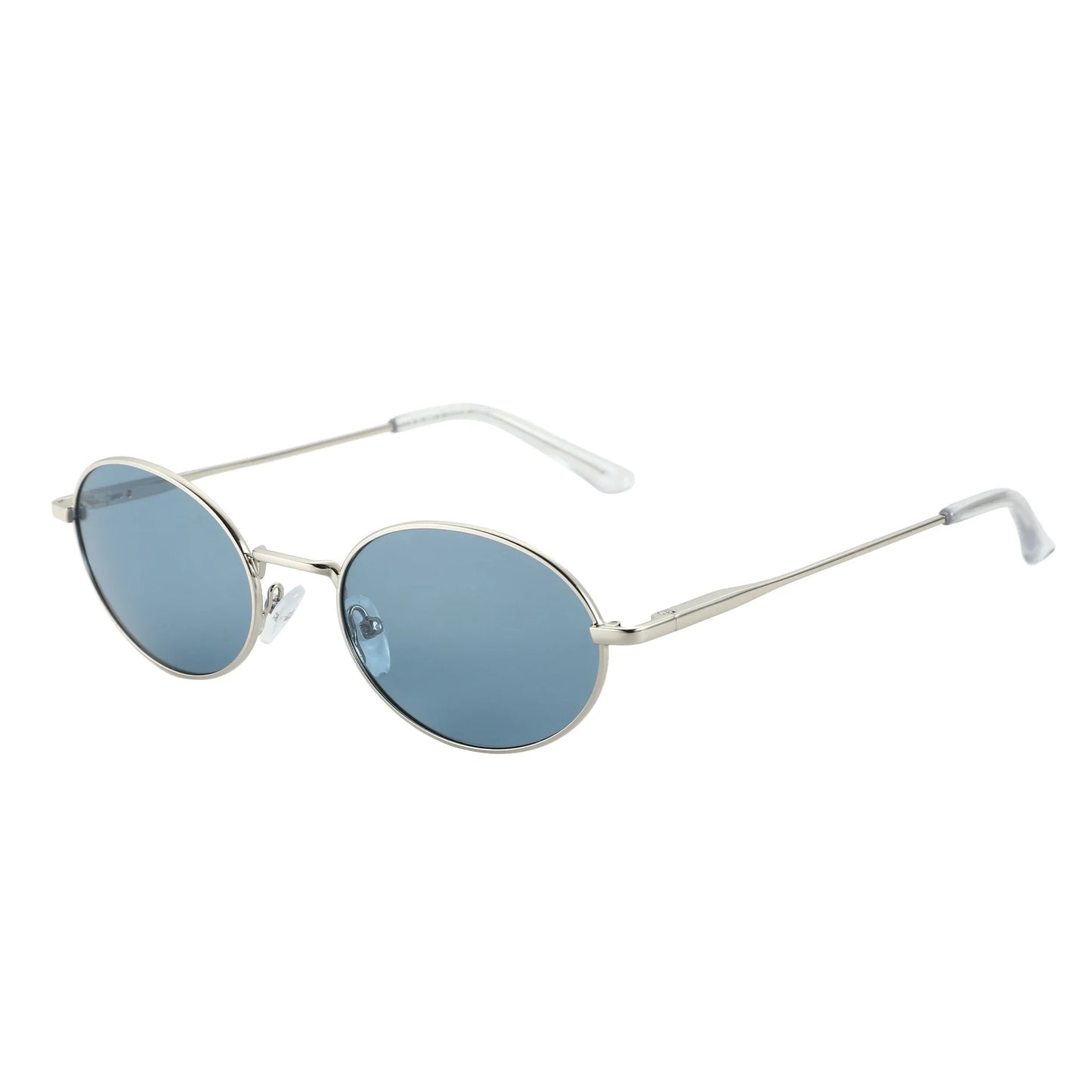 Retro Oval Polarized Sunglasses for Women Men Trendy Round Y2k Sunnies Small 90s Style Vintage Shades Sun Glasses