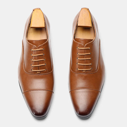 Comfortable dress shoes men, fashionable Oxford gentlemen's social men's shoe