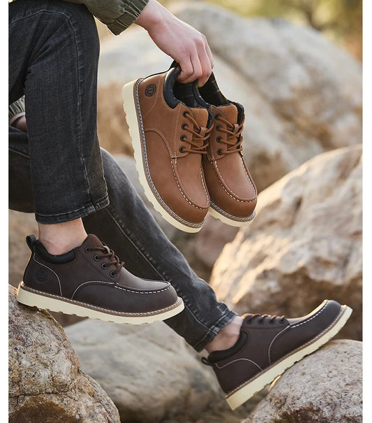 steel toe sneakers for men microfiber leather work shoes waterproof safety shoes industrial construction anti-slip work boots
