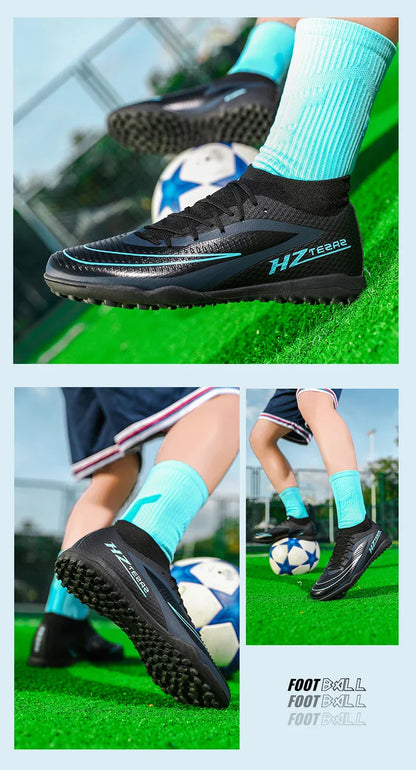 Men Football Boots New Society Indoor Cleats Professional Tenis Resistant Breathable Match Training Male Football Shoes Sneakers
