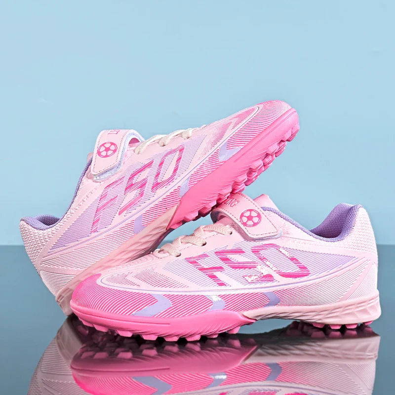 New Kid Match Boys Football Boots Sneakers Professional Non-Slip Sports Shoes Match Soccer Shoes Outdoor Comfortable Unisex