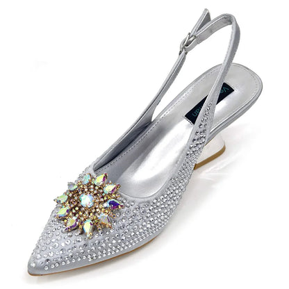 Elegant Women's Shoes and Bag Sets Wedding Party Bags and Shoes Comfortable Mid Heel Shoes Commuting Shoes for Women