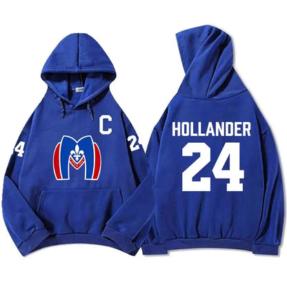 Shane Hollander 24 Llya Rozanov 81 Scott Hunter 21 Sweatshirt Heated Rivalry TV Hoodies Montreal Metros Boston Raiders Clothing