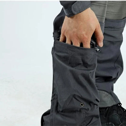 P40 Waterproof Tactical Cargo Pants Men Resistant Multiple Pockets Combat Training Trousers Outdoor Camouflage Paintball Pants
