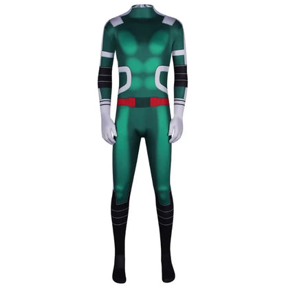 Kids Halloween 3D Print Jumpsuit My Hero Academia All Might Boku Fighting Izuku Midoriya Cosplay Costume Men Bodysuit Outfits