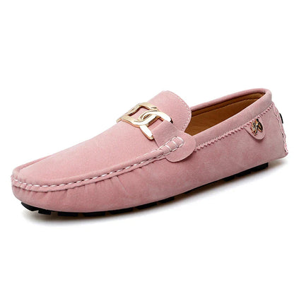 2025 New Handmade Beanie Shoes Men's Soft Sole Slip-On Casual Lazy Shoes Breathable Trbottomy Easiest for Match Large Size