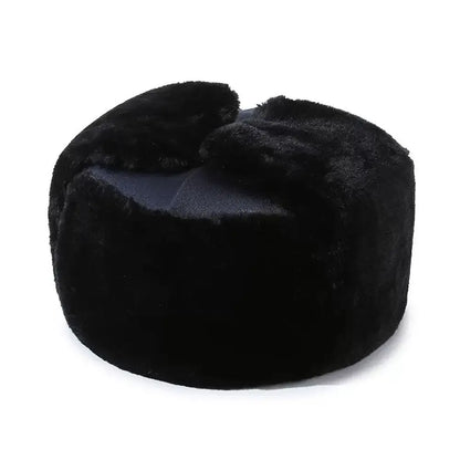 Outdoors Thick Bomber Hat Warm Ear Protection Winter Cap Casual Windproof Ushanka Fur Hat for Men Women