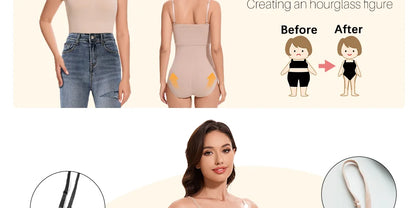 Slimming Strapless Bodysuit Off Shoulder Women Shorts Shapewear Tummy Control Body Shaper Sexy Fajas Underwear Bodysuits