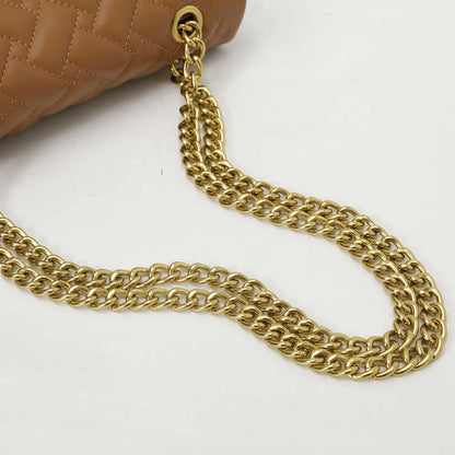 2026 New Women's Bag, Textured Rhombus Embroidery Chain, Versatile Single Shoulder Hot Selling Crossbody