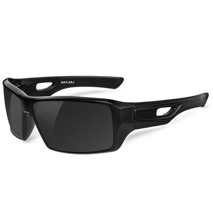 Polarized glasses Wrap Around Sports Sunglasses for Big Heads Men Women UV400 Sun Glasses 8232