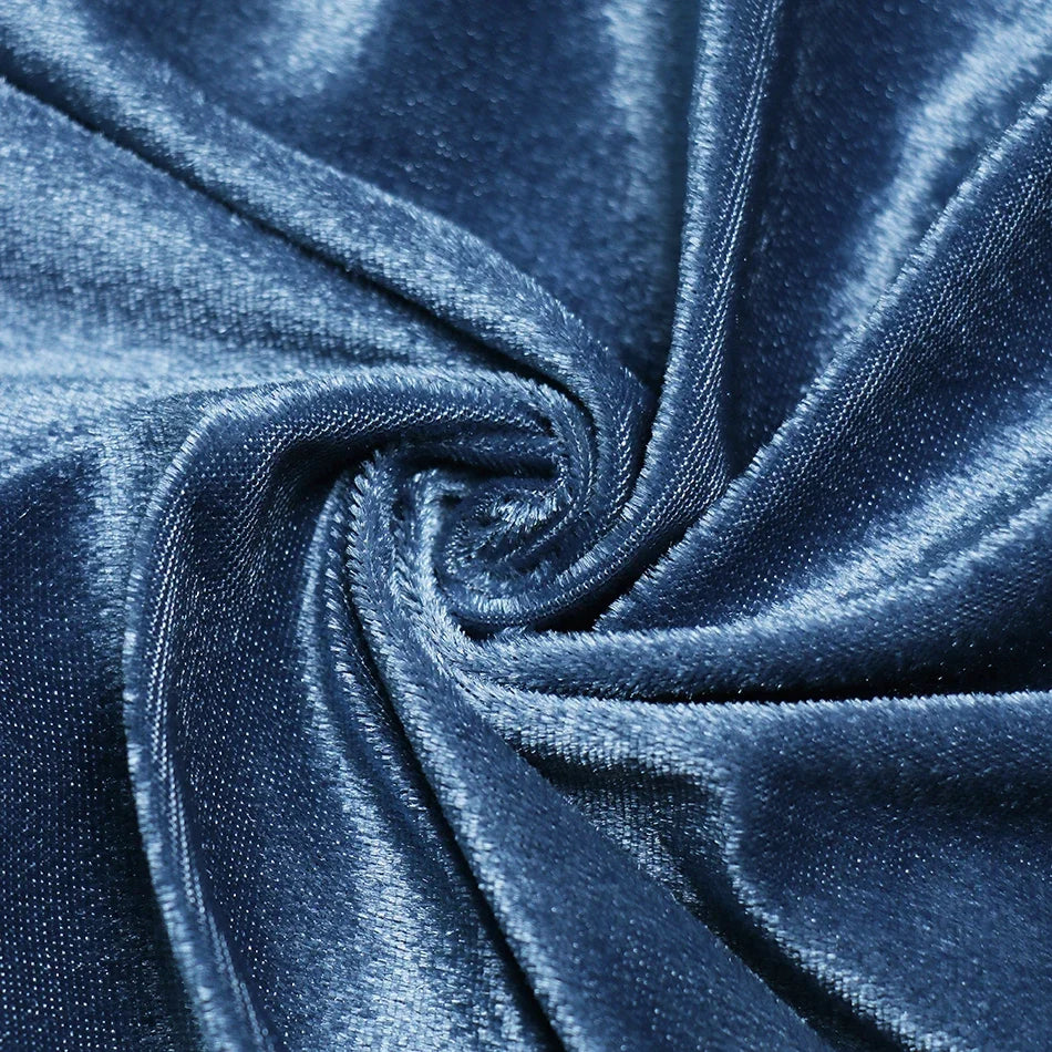 Blue Snowflake Princess Dress Winter Long Sleeve Fur Collar Snow Queen Costume Dress Girl Elsa New Year Christmas Party Clothes