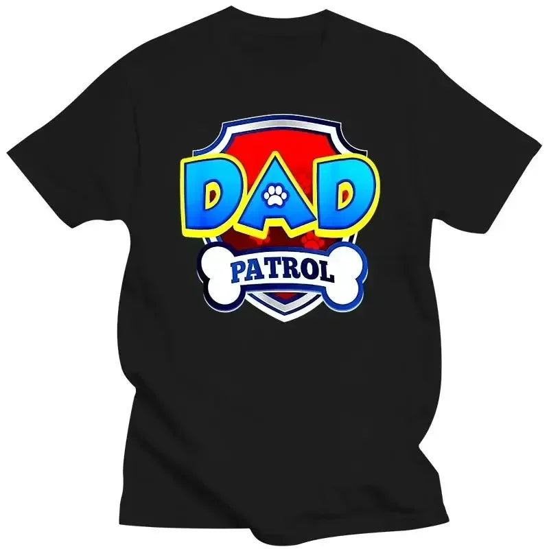 Dog Patrol Shirt Women's Clothing Funny Gift Birthday Party Family Clothing T-Shirt Birthday Gift Top Tee Shirt Women Clothing