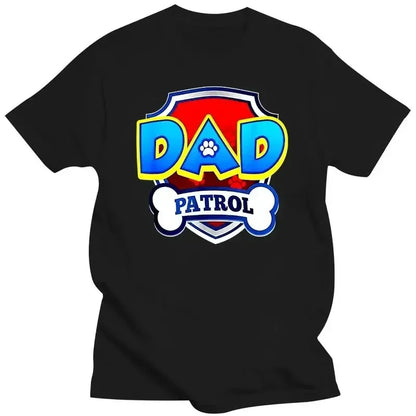 Dog Patrol Shirt Women's Clothing Funny Gift Birthday Party Family Clothing T-Shirt Birthday Gift Top Tee Shirt Women Clothing