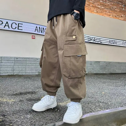 High Quality Boys Sweatpants Autumn Kids Casual Pants for Boy Korean Children's Clothes 2025 Spring Loose Cotton Red Trousers