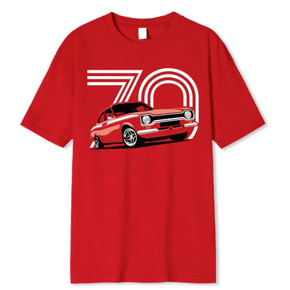 Mk1 Escort Mexico T Shirt, Gift For Dad Him Birthday Hot Sale Super Fashion Summer Funny Printing Street Create Your Own T Shirt