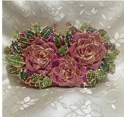 Golden Silver Color Stones Money Clutch Bag Women Crystal Clutches Bridal Handbags Wedding Party Cocktail Minaudiere Bag Purse