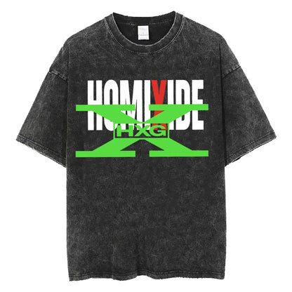 Retro Washed Playboi Carti I AM MUSIC Logo T Shirt Opium Ken Carson Narcissist Tour Antagonist Rap T-shirts Men's Oversized Tees