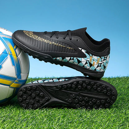 New Kid Match Boys Soccer Shoes Comfortable Outdoor Match Professional Football Boots Sneakers Non-Slip Sports Shoes Unisex