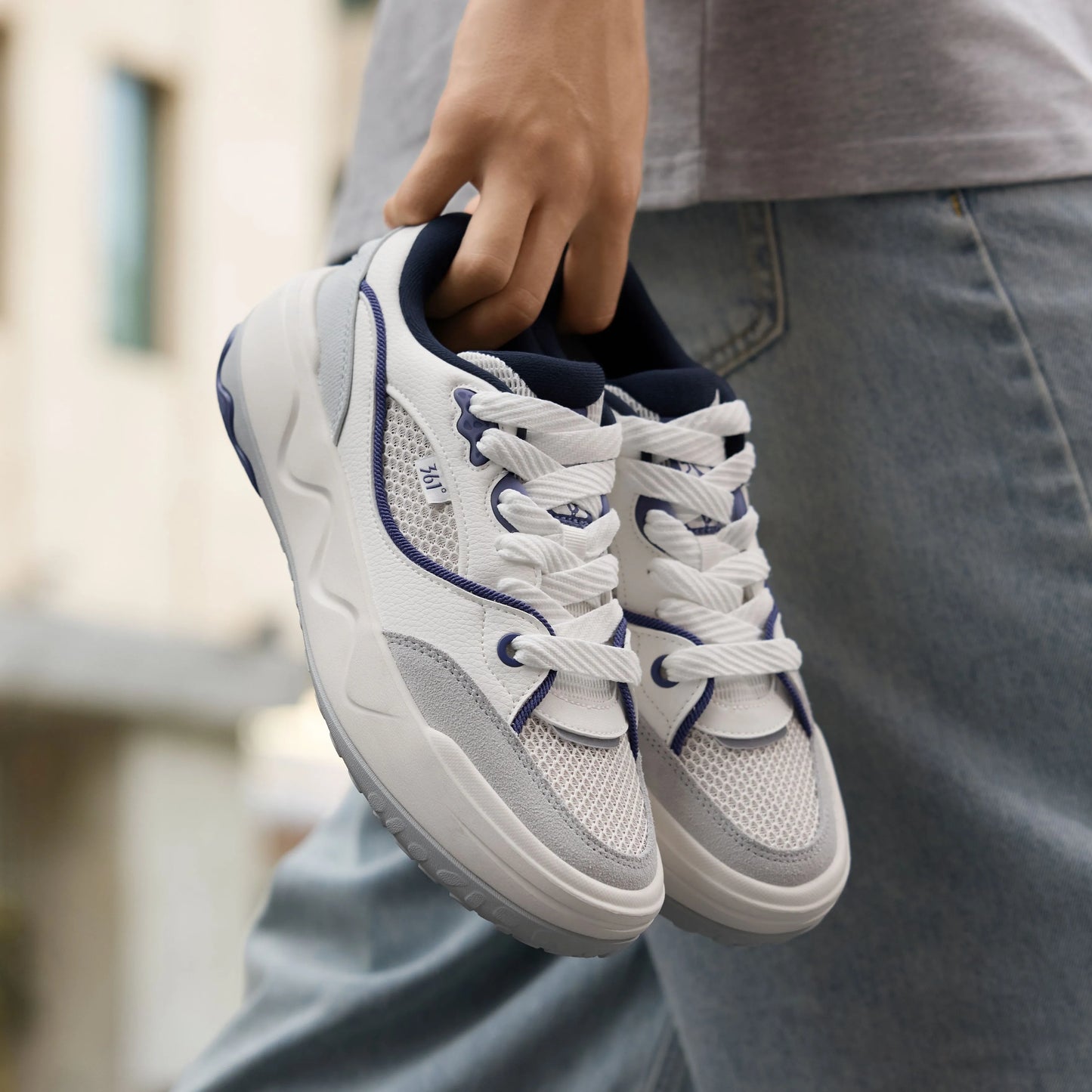 Men board Shoes Balanced Breathable Mesh Lightweight Cushioning Jogging Comfort Male Sneakers 672616615