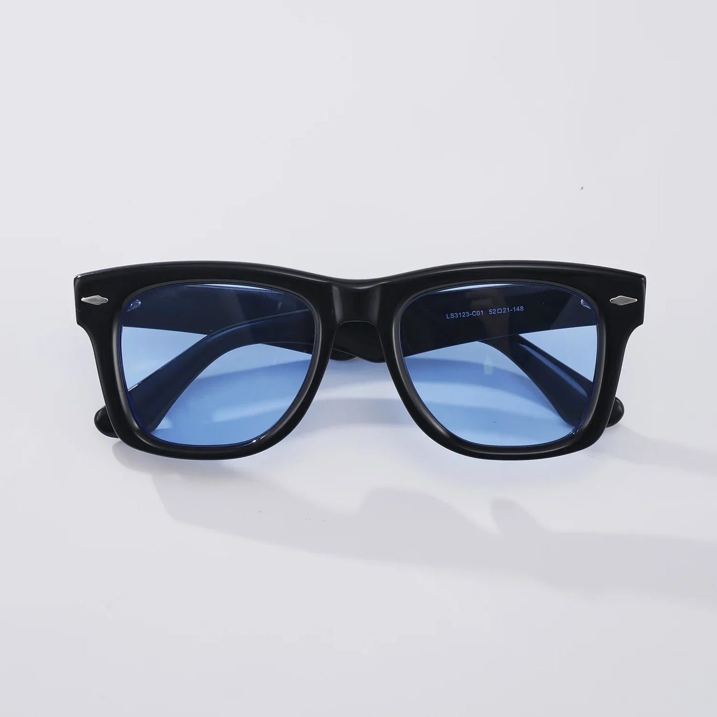 Fashion High Quality Handmade Acetate Man Square Sunglasses Outdoors UV Protection Women SUN GLASSES Support Prescription Lenses