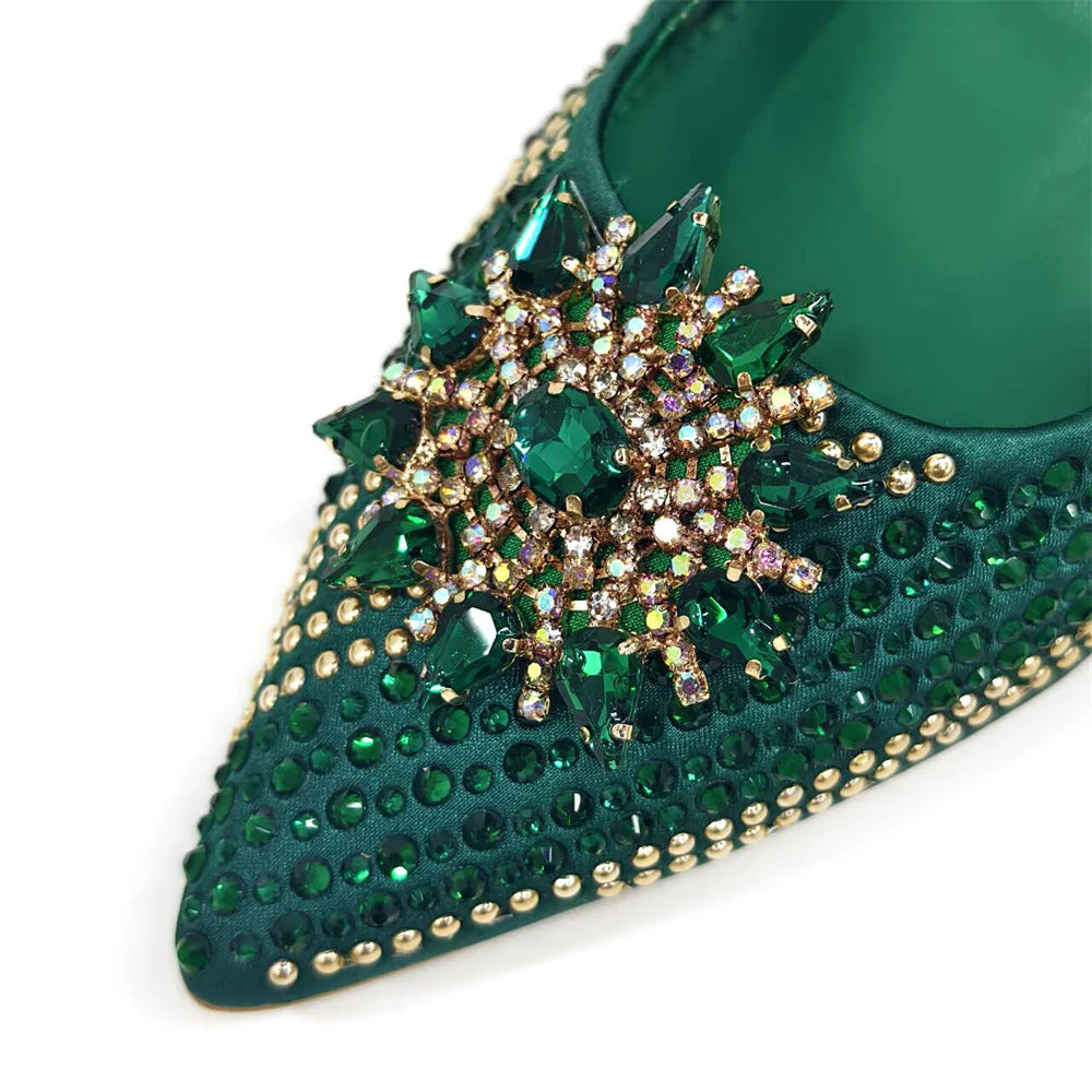 Elegant Women's Shoes and Bag Sets Wedding Party Bags and Shoes Comfortable Mid Heel Shoes Commuting Shoes for Women