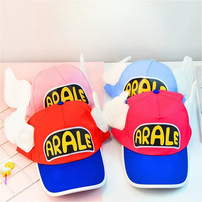 Duck Tongue Hat Cartoon Angel Wing Hat Suitable for Both Men and Women, Casual Baseball Hat, Outdoor Sunshade Hat Adjustable