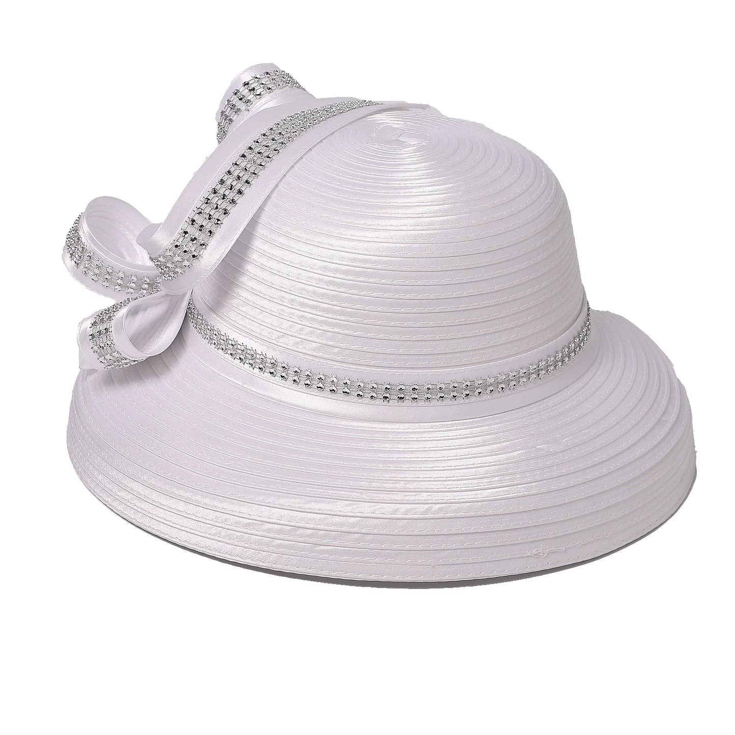 Elegant Cloth Top Hats For Women Cocktail Tea Party Dress Derby Cap Ladies Flower Wide Brim Church Fedora Black Cloche Hats