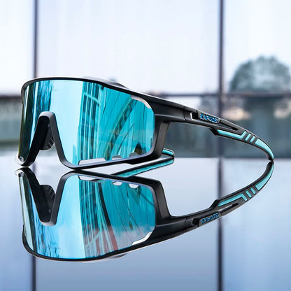 UV400 Cycling Sunglasses Men MTB Sport Glasses Outdoor Hiking Camping Goggles Women Road Bike Bicycle TR90 Frame 2023