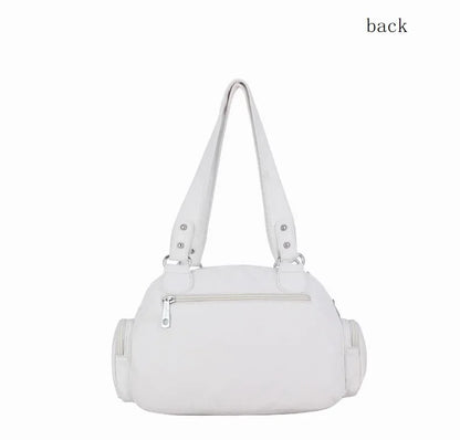 Vintage Women Handbags Fashion Satchel PU Shoulder Bag Top-handle Handbag Dumpling Pack Gifts Shoulder Bags Phone Money Pack