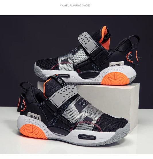 Children's Basketball Shoes For Boys Girls Non-slip Kids Sport Shoes Lightweight Outdoor Sneakers Trainers Footwear