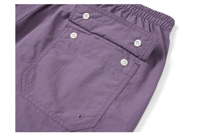 2026 Summer New  Oversize【Short Length】 Outdoor Board Shorts Men Casual Drawstring Elastic Shorts