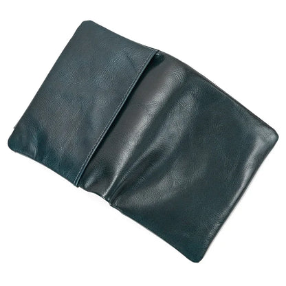 Portefeuille de luxe de marque de créateur pour homme, porte-cartes en cuir véritable souple, petit porte-monnaie pour pièces de monnaie et cartes de crédit, portefeuilles masculins à glisser dans les poches.