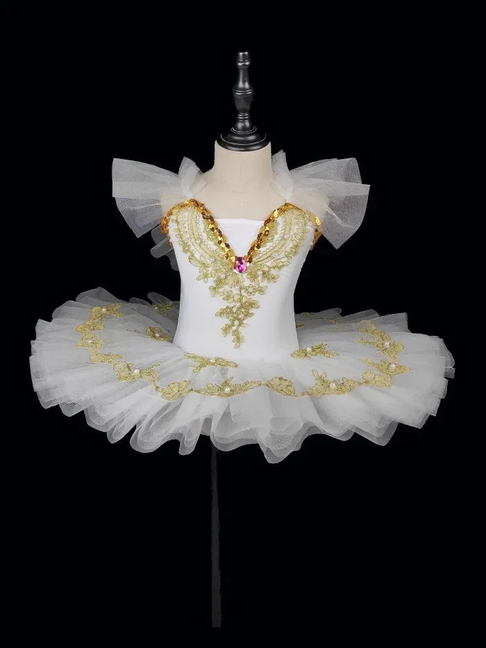 Summer Toddler Girl Ballet Dress Elegant Vestidos Kids Outfit Stage Children's Dance Costume Baby Tutu Dresses Girls Clothes
