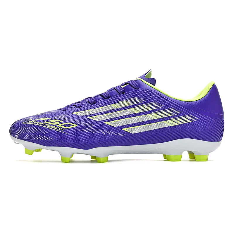 Men's High Top Soccer Shoes FG/TF Long Spikes Adult Football Boots Lightweight Professional Athletic Training