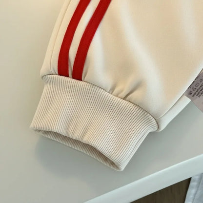 2026 Spring New Style Children's Long Sleeve Clothing Sets Boys Casual Tracksuit Kids O Neck Hoodies and Long Pant Two Piece