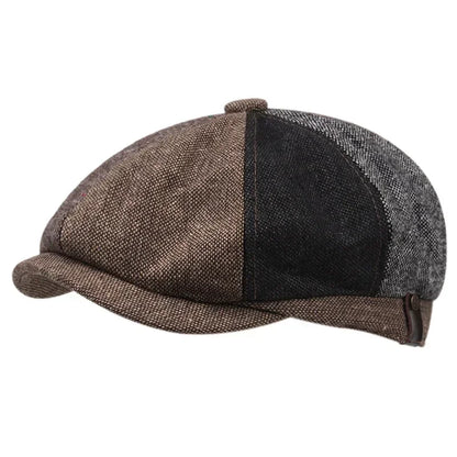 Classic Hat for Men Caps Vintage Retro Tweed Peaky Blinders Beret Hat Flat Peaked Cap Street Hats for Women Men