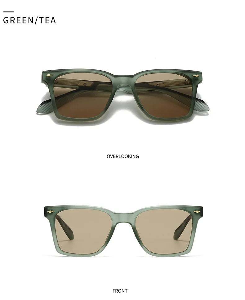 2025 Square Sunglasses Women Trendy Vintage Sunglass Men Luxury Fashion Glasses Dropshipping Gafas De Sol Hombre Sonnenbrille