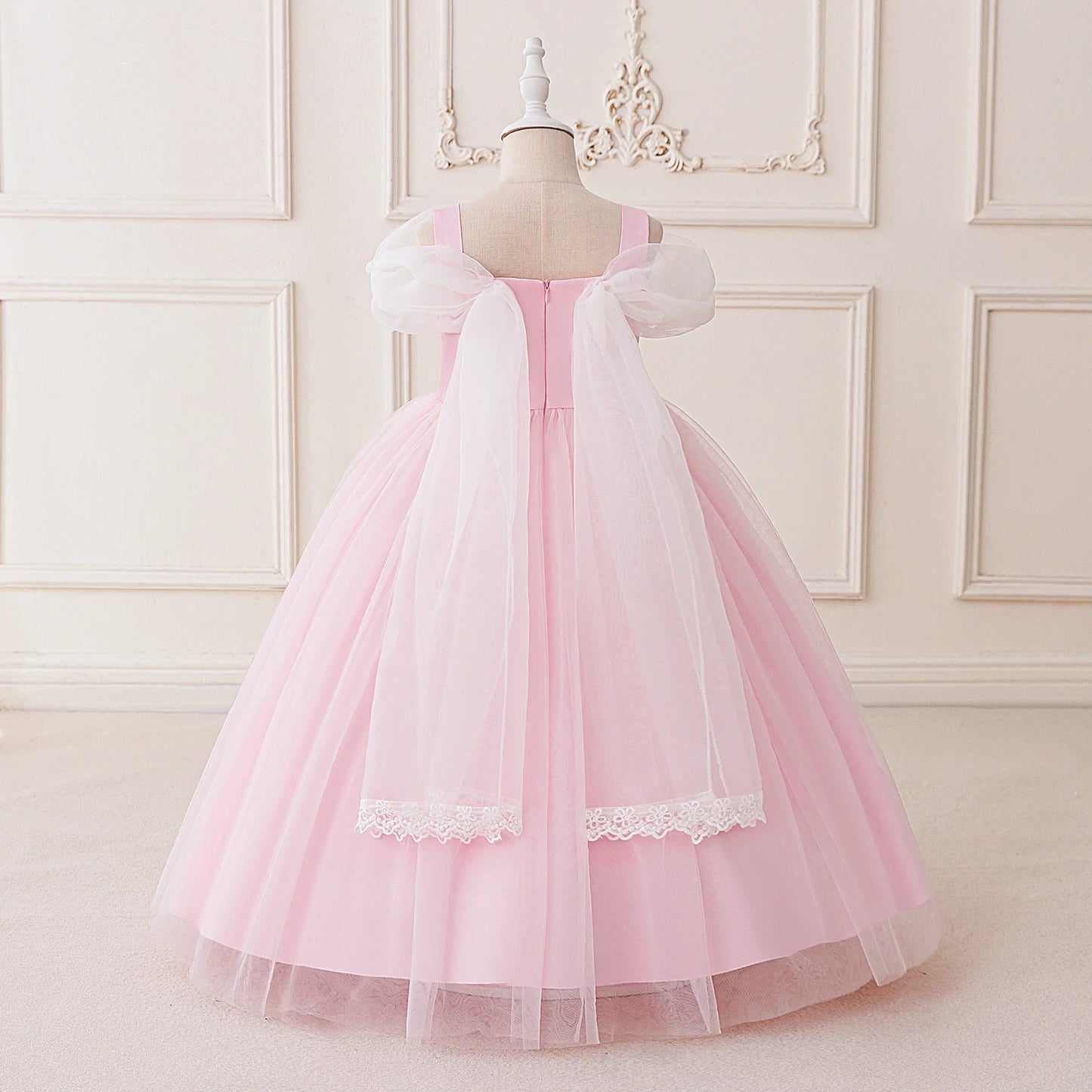 Sleeping Beauty Princess Cosplay Girls Dress Carnival Christmas Halloween Costumes Sequin Party Dress Birthday Wedding Prom Gown